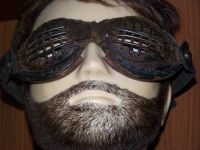 Schutzbrille für Sturmtruppen vermutlich Eigenentwicklung aus einer Mensurbrille 1 Schutzbrille für Sturmtruppen vermutlich Eigenentwicklung aus einer Mensurbrille 1